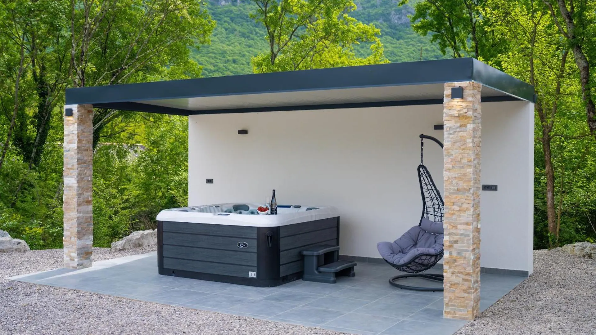 Σπίτι διακοπών Wunderschoener Neubau Bungalow Mit Privatem Pool Und Jacuzzi Vozilici Κροατία